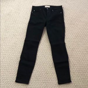 Gap 1969 black skinny jeans